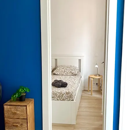 Center 2 Min Walk To Quiet Sunny Balcony 公寓 尼斯
