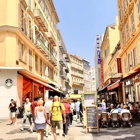 Center 2 Min Walk To Quiet Sunny Balcony Apartment Nizza